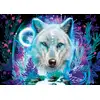 Image de Schmidt Puzzle Neon Arctic Wolf - Puzzle 1000 Pièces Loup Arctique