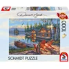 Image de Puzzle 1000 Pièces Bord De Loon Lake New York Carton 69,3 X 49,3 Cm Schmidt Spiele