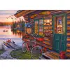 Image de Schmidt Puzzle Paysage Lakeside Cabin Avec Vélo - 1000 Pièces