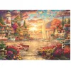 Image de Puzzle - SCHMIDT - Matin calme sur le lac - 1000 pièces - Multicolore - Paysage et nature