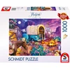Image de Puzzle 1000 Pièces Camping Far West Carton Multicolore 69,3x49,3 Cm Schmidt Spiele