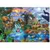 Image de Puzzle - SCHMIDT SPIELE - Panorama Animalier - Qualité Premium - Structure en lin - Vernis mat sans reflets