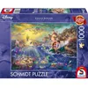 Image de Puzzle adulte - SCHMIDT SPIELE - Arielle la petite sirène - Disney Kinkade - 59479 - 1000 pièces