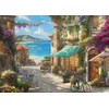 Image de Puzzle - SCHMIDT SPIELE - Café sur la Riviera italienne - 1000 pièces - Dès 12 ans