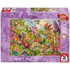 Image de Puzzle 2000 Pièces Jardin De Papillons Multicolore 69 X 49 Cm Schmidt Spiele