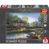 Image de Schmidt Puzzle Kinkade Stoney Creek Cottage - Puzzle 1000 Pièces