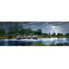Image de Puzzle paysage troupeau déléphants 2000 pièces - MERCIER - Herd Elephant - Adulte - Mixte - 136 x 48 cm