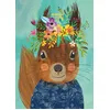 Image de Heye Puzzle Sweet Squirrel 1000 Pièces Animaux Fleurs