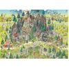 Image de Heye Puzzle Funky Zoo Habitat De Transylvanie 1000 Pièces Carton