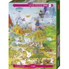 Image de Puzzle 1000 pièces : Cartoon Classics : Idyll By The Lake