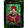 Image de Puzzle Frida Ii Collection People Carton Noir Vert Heye