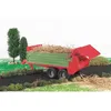 Image de Epandeur à fumier BRUDER - Rouleaux arrières tournants - Compatible avec tracteurs Bruder - Rouge
