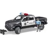 Image de Véhicule de police RAM 2500 - BRUDER - Pour enfant Garçon - Noir - Jouet extérieur