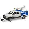 Image de RAM 2500 Camion de service avec grue et gyrophare