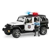 Image de Bruder Jeep Wrangler Unlimited Rubicon Police Avec Policier