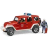 Image de Bruder Jeep Wrangler Unlimited Rubicon Camion De Pompier Avec Pompier