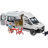 Image de Camping Car Mercedes Sprinter Bruder Brr2672