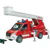 Image de Camion Pompier Mercedes + Ech Bruder Brr2673