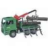 Image de Man Tga Holztransport-lkw Mit Ladekran