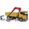Image de Camion De Chantier Scania Super 560r Avec Grue Et 2 Palettes