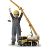 Image de Camion-grue Scania R-series Liebherr 1:16 - BRUDER - Rouge - Garçon - Extérieur