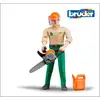 Image de Ouvrier Forestier Avec Accessoires