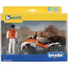 Image de Quad Avec Personnage Bruder Brr63000