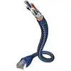 Image de Câble Réseau Aku In-akustik Premium Cat6 Rj-45 0,5 M Bleu Argent