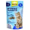 Image de Friandise croustillante pour chats - GIMCAT - Nutri Pockets Thon - Faible en calories - Sachet 60 g - Oméga 3/6 vitamines & taurine