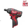 Image de Visseuse électrique MILWAUKEE M12 BSD-0 12V - sans batterie ni chargeur - 1300 tours/min - 44 Nm - Noir