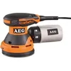 Image de AEG - Ponceuse excentrique 125 mm 300 W 14000 à 24000 osc/min sac à poussière 25 abrasifs en carton - EX125ED-SET