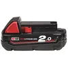 Image de Batterie MILWAUKEE 18V 2 Ah Red Li-Ion M18B2 - 4932430062