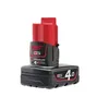 Image de Batterie Li-ion MILWAUKEE 12V 4Ah - Noir