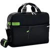 Image de LEITZ Smart Travel   Sacoche ordinateur 15 6 pouces noire polyester étanche poignées cuir