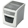 Image de Destructeur de documents - automatique et manuel - 50 feuilles - coupe croisée P4 - Leitz IQ Autofeed Small Office - Noir/Blanc
