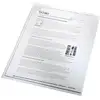 Image de Hetzel 21672090 pack de 100 chemises coin grainée a4 transparent 53230001