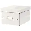 Image de Petite Boîte De Rangement En Carton A5+ Avec Couvercle - Blanc