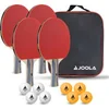 Image de Raquettes et 8 balles de tennis de table Joola Team school (x4) Rouge TU 54825