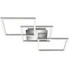 Image de Plafonnier LED - BRILONER - bri2006-01 - Métal-Plastique - Chromé-Argenté - 763x368x73mm