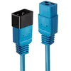 Image de Lindy 30120 Câble Électrique Bleu 1 M Coupleur C19 Coupleur C20