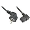 Image de Lindy - cable d'alimentation - power CEE 7/7 pour power IEC 60320 C13 - 5 m