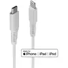Image de Cable Connecteur Lightning Lindy 31315 0,5 M Blanc