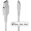 Image de Cable Usb Vers Lightning Lindy Blanc 0,5 M