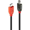 Image de Câble Micro Usb Lindy 31717 50 Cm Rouge/noir