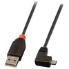 Image de Câble USB 2.0 type A / micro-B coudé 05m