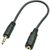 Image de Câble audio Premium jack 35mm mâle vers jack 25mm femelle 20cm