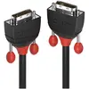 Image de Lindy 36251 Cavo Dvi 1 M Dvi-d Nero, Rosso