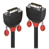 Image de Lindy Black Line - cable DVI - DVI-D pour DVI-D - 1 m