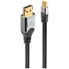 Image de Lindy 36311 câble DisplayPort 1 m Mini DisplayPort Gris (1M CROMO MINI DISPLAYPORT TO - DISPLAYPORT CABLE) - 4002888363112