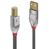 Image de Câble USB 2.0 type A vers B - LINDY - Cromo Line - 0.5m - Double blindage - Contacts plaqués or